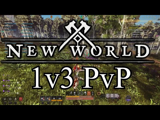 1v3 Solo Melee + Build Guide - New World Aeternum Meta