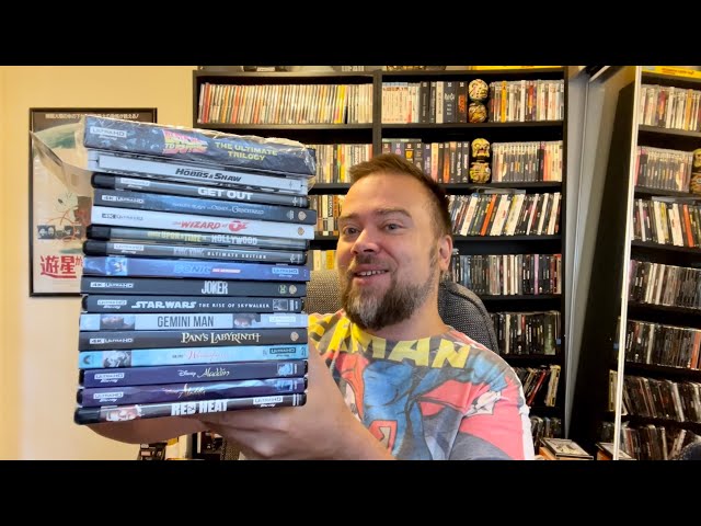 MASSIVE 4K Ultra HD Blu-Ray Collection Update 16 Pickups! Box Set, Steelbook, Classics, Horror, Auto