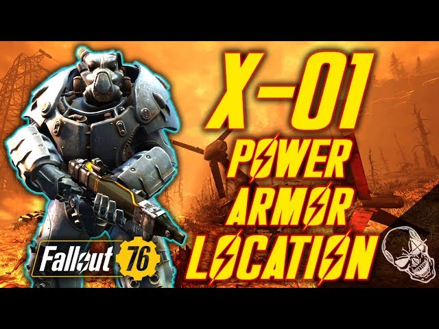 X-01 Power Armor Location In Fallout 76 (SPOILERS)