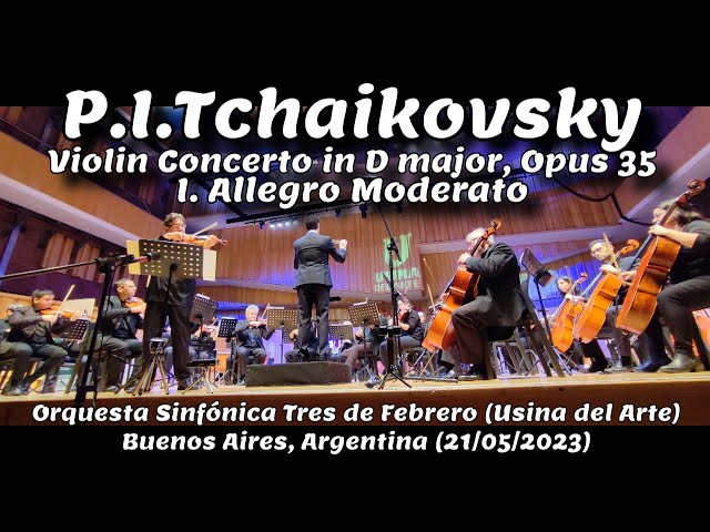 (3D VR180) Violin Concerto in D - I. Allegro moderato (Tchaikovsky) - Sinfónica de Tres de Febrero