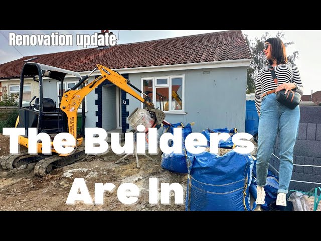 The Builders are in | Renovation Update #homerenovation