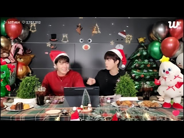 [LIVE 🔴] [ENG SUB] Jin & Jhope Weverse Live {23:12:2024} Christmas⛄🎁 Live 💜