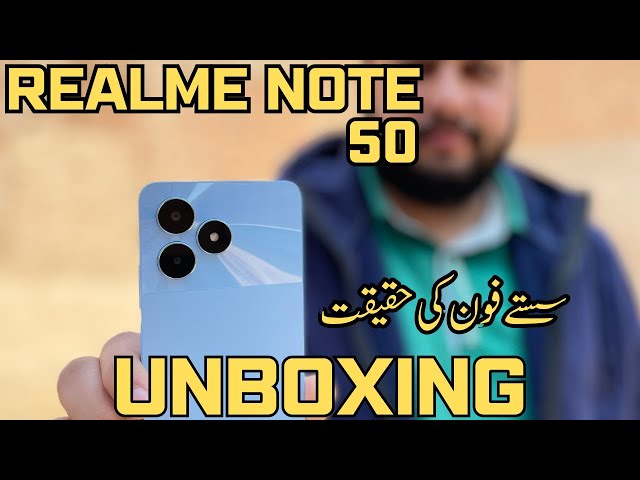 Realme Note 50 Unboxing | 90 Hz Display 23,500 Main | 24 Months Warranty | TECH ZONE