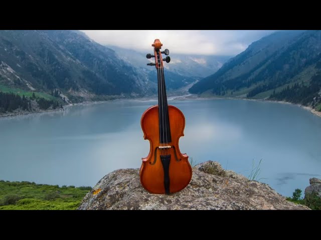 Heavenly Music 🎻 Relaxing Violin, Cello & Piano Instrumental 🎻 Alps 4k