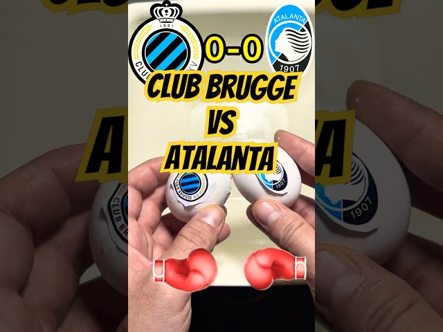 Club Brugge vs Atalanta - Asmr - Football - Soccer Battle