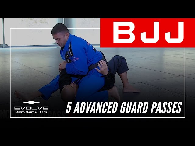 BJJ | 5 Advanced Guard Passes | Evolve University