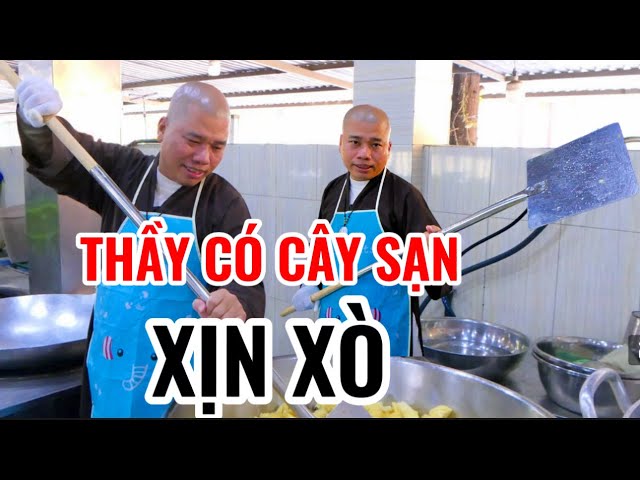 THỨ BẢY THẦY NẤU MÓN GÌ ĐÃI PHẬT TỬ ĐÂY? #thaynhuanduc #chuahophap #monchayngon