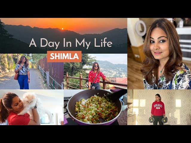 A Day In My Life At Home In SHIMLA | Food, Workout, YouTube, My Cat, Prayer, Temple | DesiGirl  Vlog