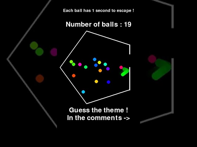 Bouncing Ball Mystery Melodies N°1251 #shorts