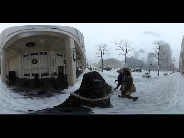 Eyewitness News 360: Walking in the blizzard on the Upper West Side