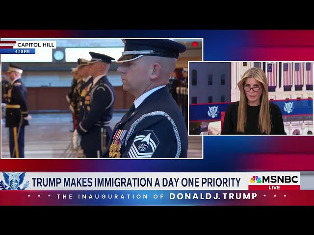 Deadline: White House (4pm) 1/20/2025 | MSNBC BREAKING NEWS Today January 20, 2025