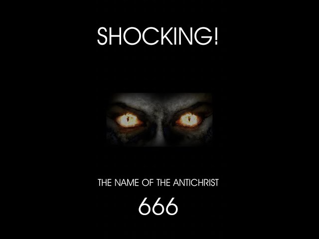 The Name of the AntiChrist Revealed! #Shorts