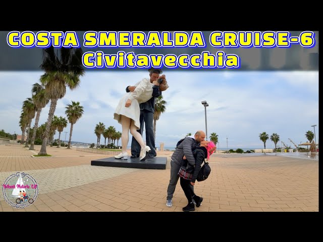 COSTA SMERALDA CRUISE -6 - ROMA 'nın LİMANI CIVITAVECCHIA TURU - YELKENLİ VE MOTORLU ÇİFT VLOG