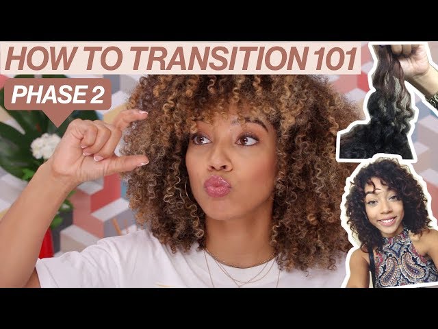 How To Transition To Natural | Phase 2 - Transitioning Hairstyles & Curl Typing