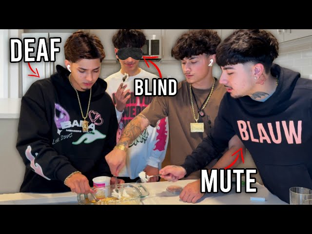 BAKING BLIND DEAF MUTE FT. CHINO, ARAD, ALAN