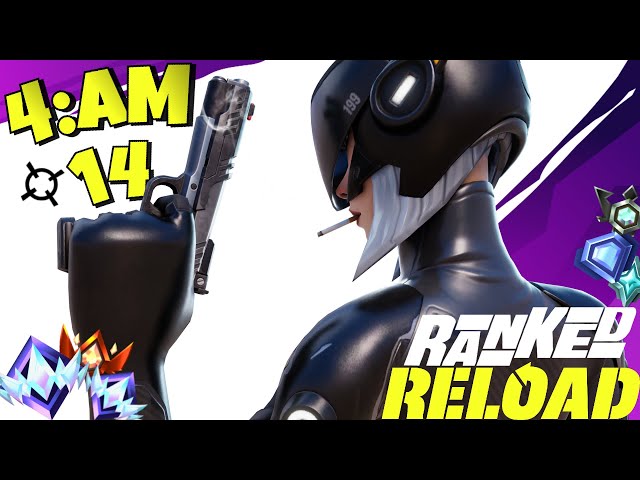 14 Elimination Solo *4:AM* RANKED RELOAD Gameplay! No Commentary (Fortnite Keyboard & Mouse on PC)