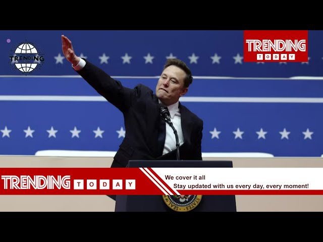 🚨 Elon Musk’s Controversial Hand Gesture During Trump’s Inauguration Festivities 🚨 | Trending Today