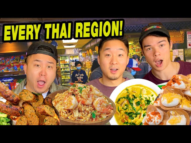 The ULTIMATE Thai Town Tour (Northern Thai vs Southern Thai)!