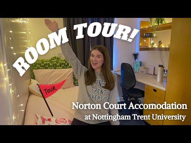 ROOM TOUR OF NORTON COURT AT NOTTINGHAM TRENT UNIVERSITY