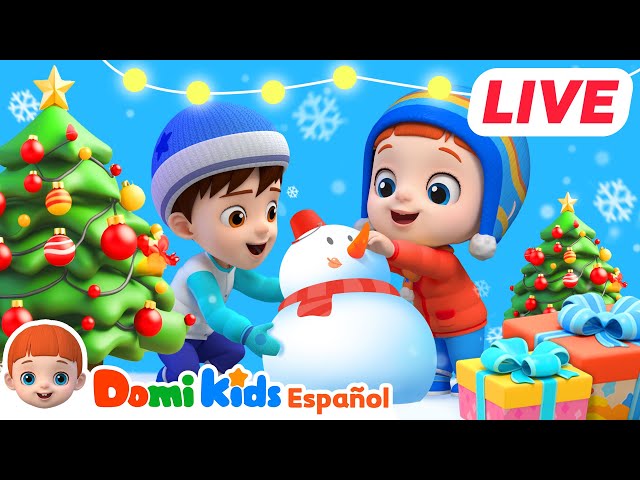 🔴VIVO: ¡Celebra el Año Nuevo con Domi Kids! 🎉🎶| Juegos y Canciones Infantiles & Canciones Educativas