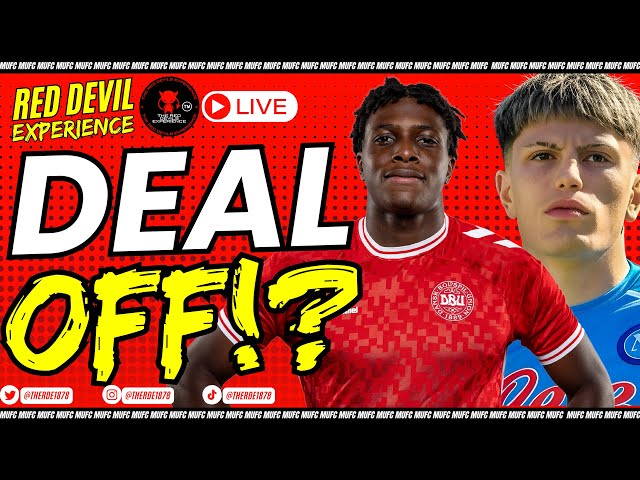 GARNACHO TO NAPOLI OFF!? | DORGU 2ND BID INCOMING!✅| RASHFORD RETURN | MAN UNITED TRANSFER NEWS