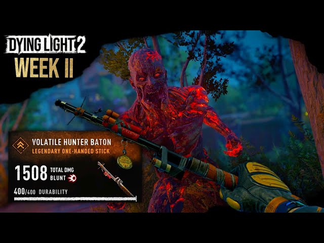 *NEW* Volatile Hunter Baton & Charm In Dying Light 2 Event