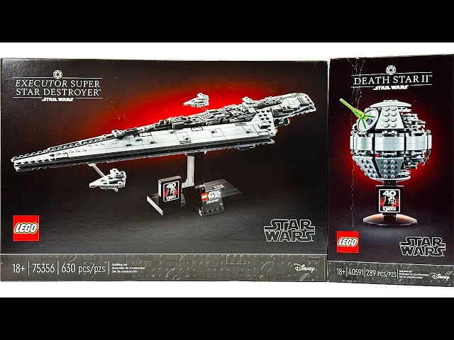 LEGO Star Wars Executor (75356) & Death Star II (40591) Review!