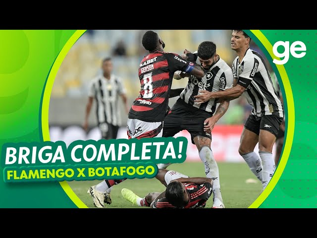 CONFIRA A TRETA COMPLETA ENTRE FLAMENGO X BOTAFOGO | CAMPEONATO CARIOCA 2025 | ge.globo