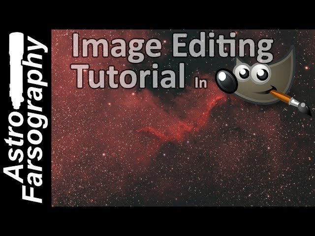 GIMP Astrophotography Nebula Editing Tutorial