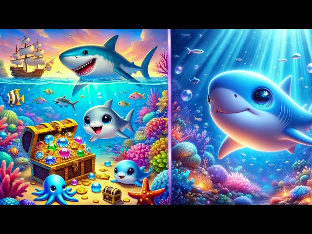 Baby Shark's Treasure Hunt| Fun & Educational Kids Stories |#stories