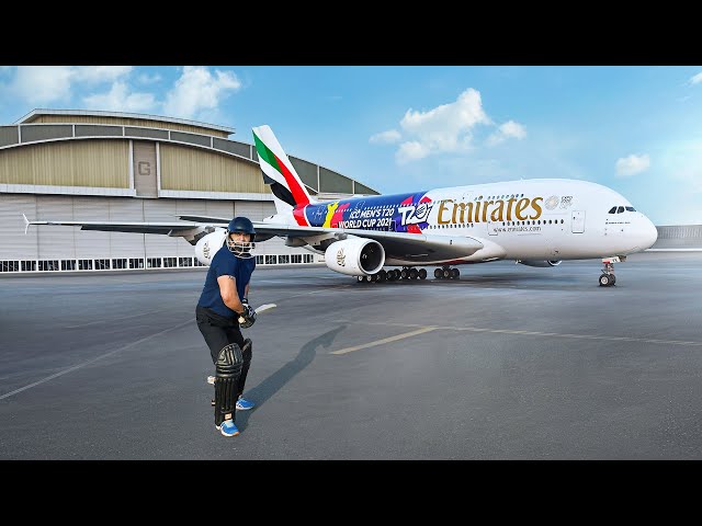 T20 World Cup 2021 Livery Reveal | Emirates Airline