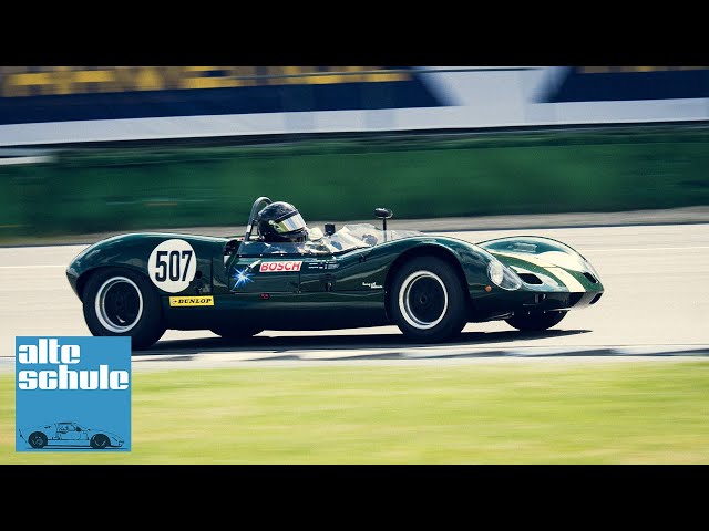 Elva MK 7S bei den Hockenheim Historic 2022, Fahrer: Oliver Hartmann (360 Grad-Onboard)