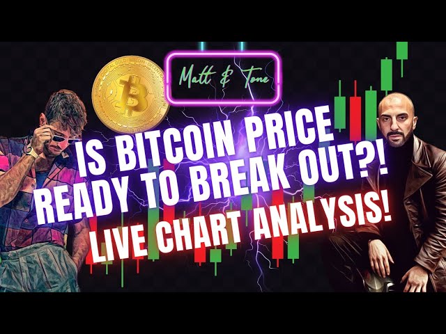 IS BITCOIN PRICE READY TO BREAK OUT?!-LIVE CHART ANALYSIS!