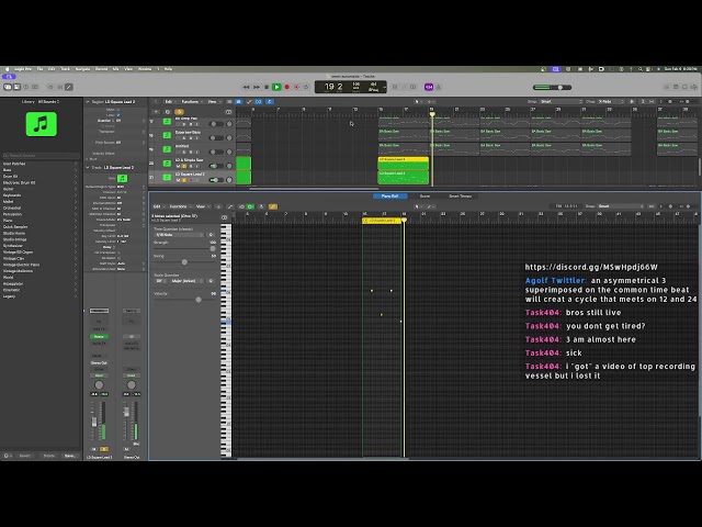 Logic Pro LIVE STREAM