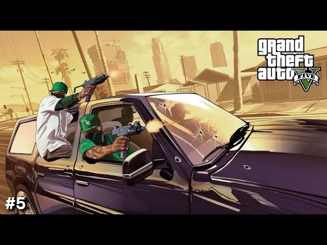 GTA 5 PS5 Gameplay Part 5 - The Long Stretch