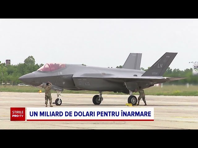 România împrumută de la SUA un miliard de dolari pentru înarmare