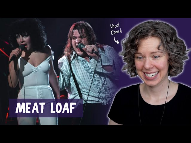 "Paradise by the Dashboard Light" - Vocal analysis and reaction featuring Meat Loaf