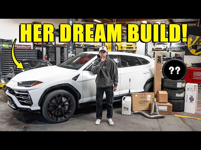 Surprising My Girlfriend with Her DREAM BUILD! - Full Transformation Lamborghini Urus