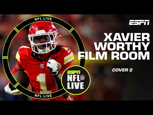 Cover 2 📽️ Breaking down film of Xavier Worthy’s role with Chiefs | NFL Live