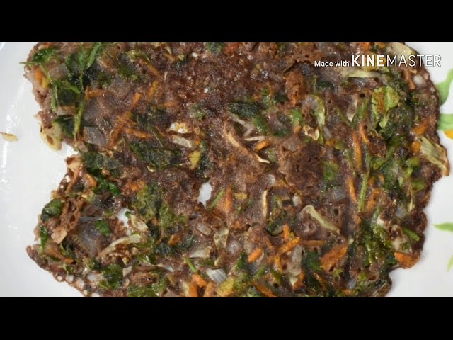 How To Make Vegetable Ragi Uthappa