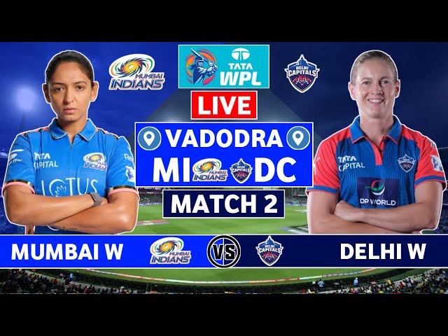 WPL 2025 Live: Mumbai Indians Women vs Delhi Capitals Women Live | MI vs DC Live Scores & Commentary