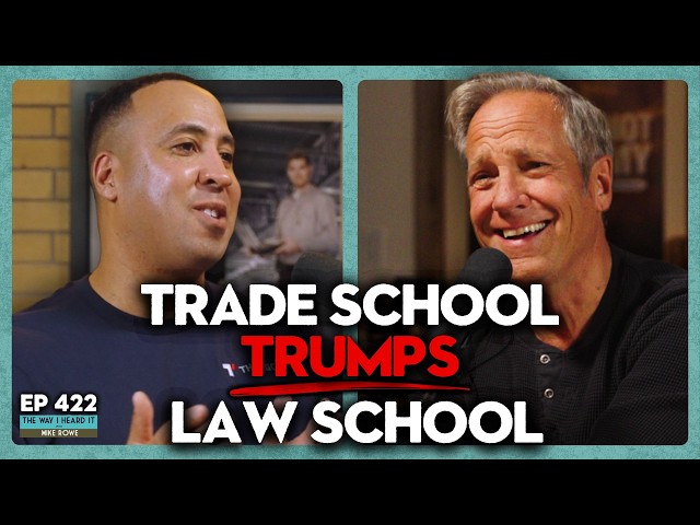 The Dirty Truth About Trade School Versus Law School | The Way I Heard It with Mike Rowe