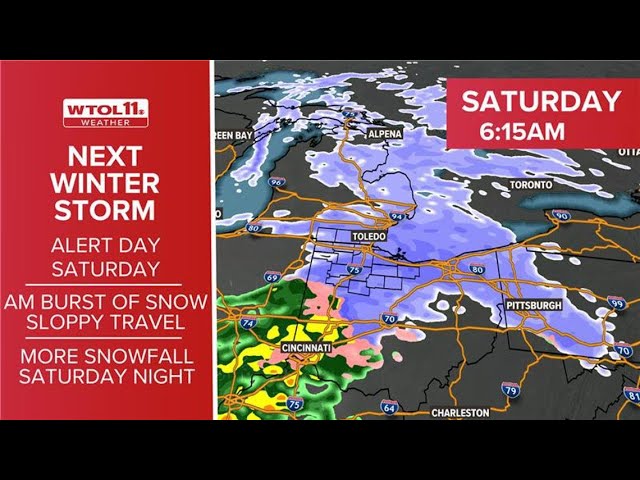 3 things to know about this weekend's winter storm | WTOL 11 Weather Impact Alert Days