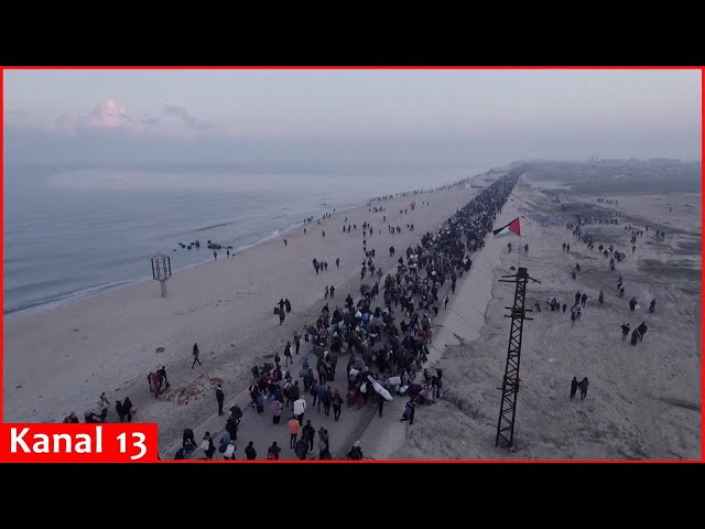 LIVE: Thousands of Palestinians return to northern Gaza