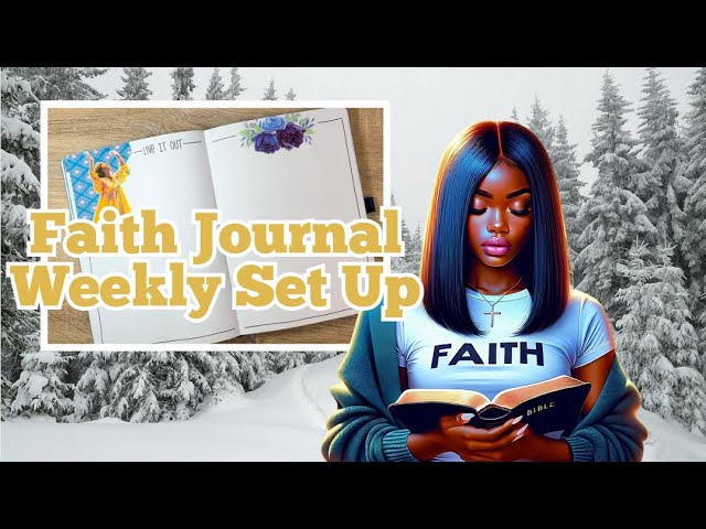 Faith Journal Weekly Set Up || Bible Study || Christ in All of Scripture