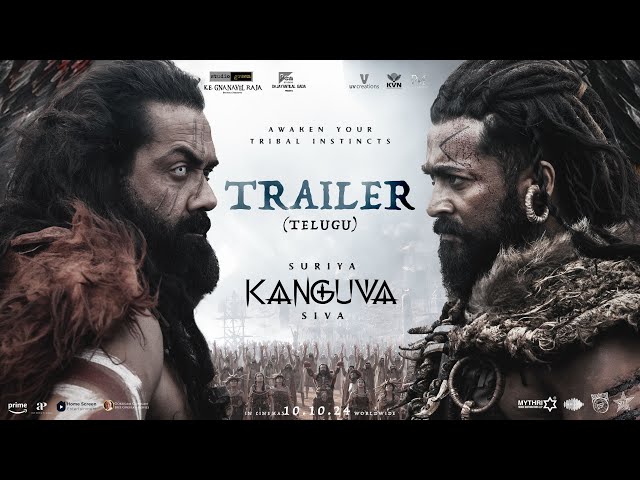 Kanguva - Telugu Trailer | Suriya | Bobby Deol | Devi Sri Prasad | Siva | Studio Green |UV Creations