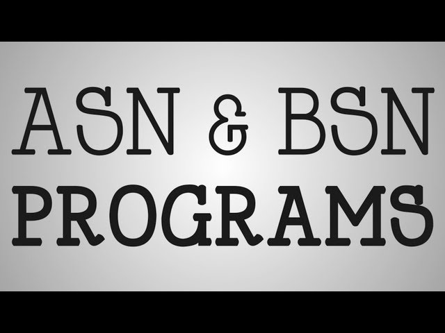 Nursing School | ASN & BSN Programs