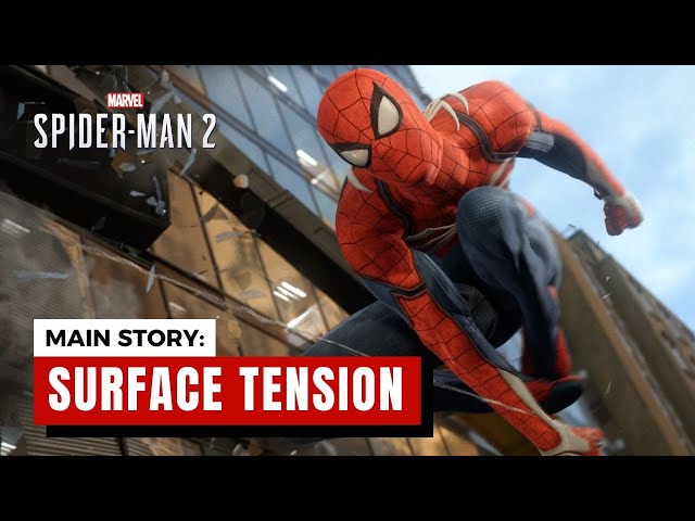 SURFACE TENSION | MAIN STORY | SPIDER-MAN 2 | ULTRA Realistic Graphics Gameplay [4K 60FPS HDR]