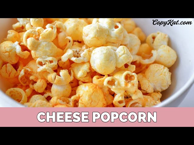 How to Make Cheese Popcorn