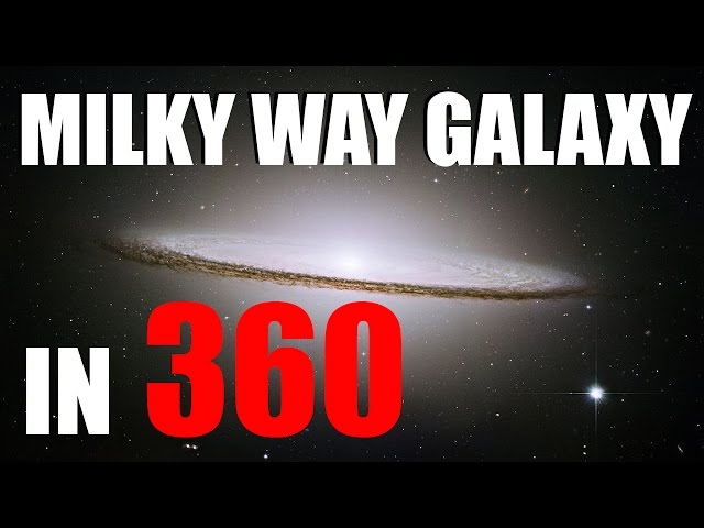 ACROSS OUR GALAXY IN 360 - Space Engine [360 video]